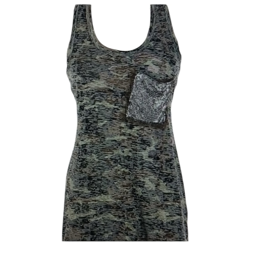 3/$29 Loveappella Women's Camo Tank Top Size Small